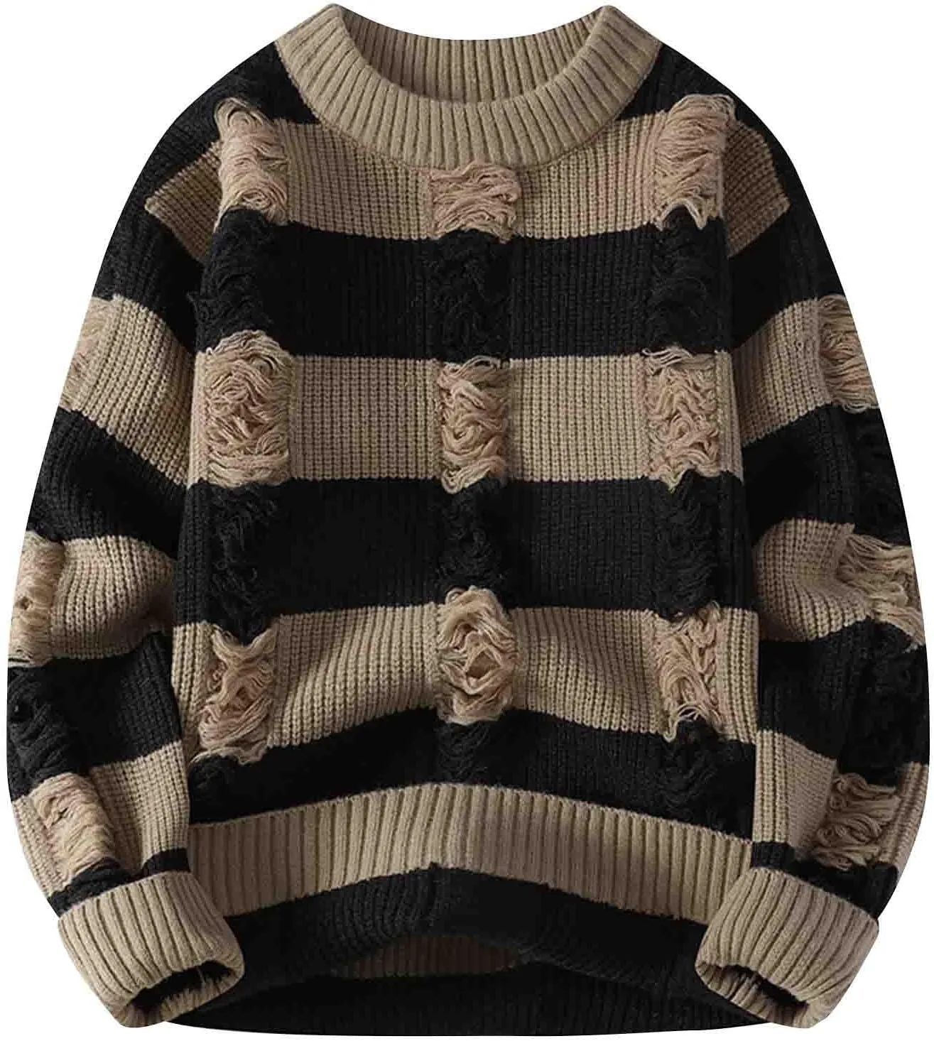

Мужской свитер Vintage Oversized Cable Knit с длинным рукавом