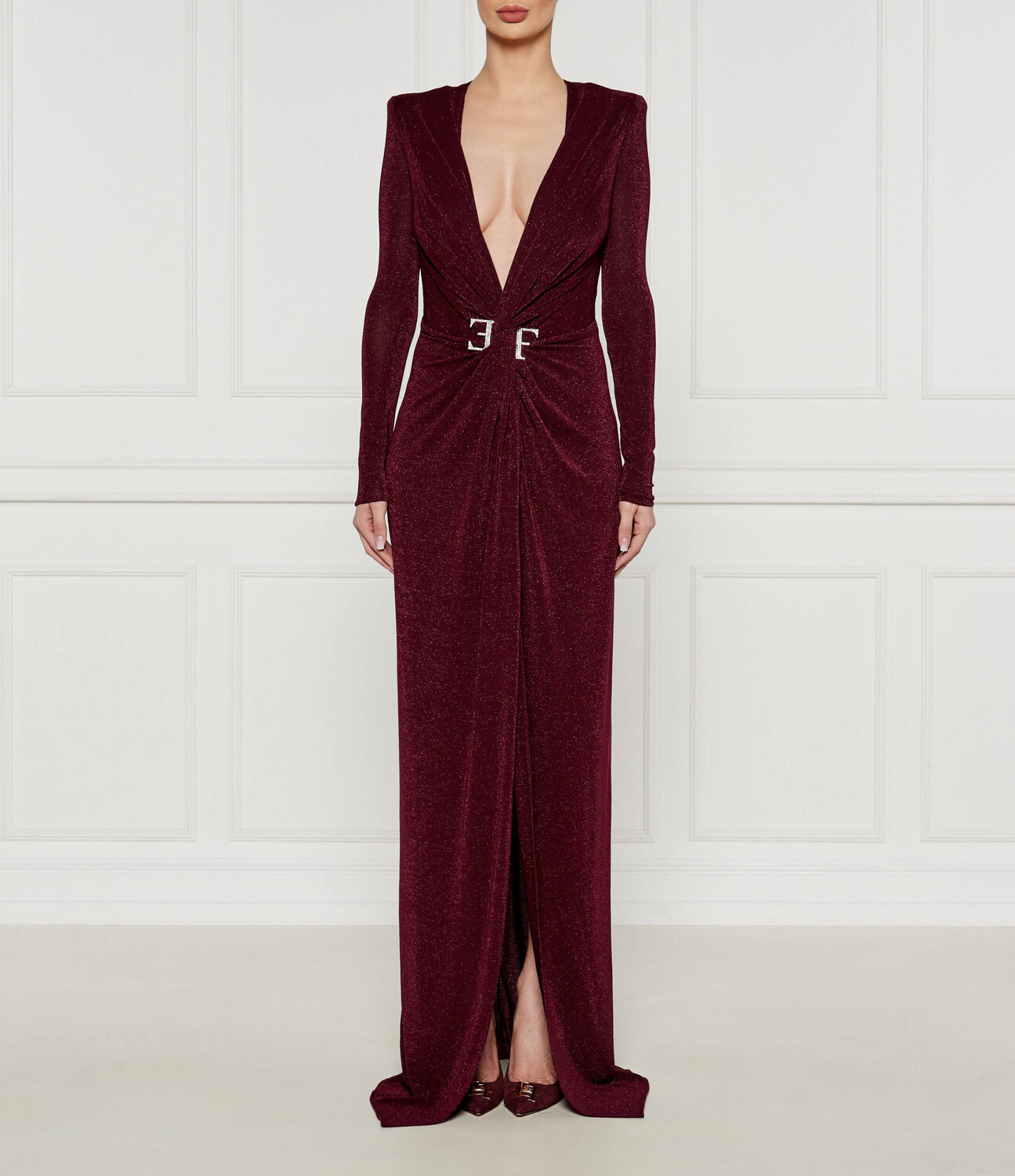 

Платье Elisabetta Franchi, бордо
