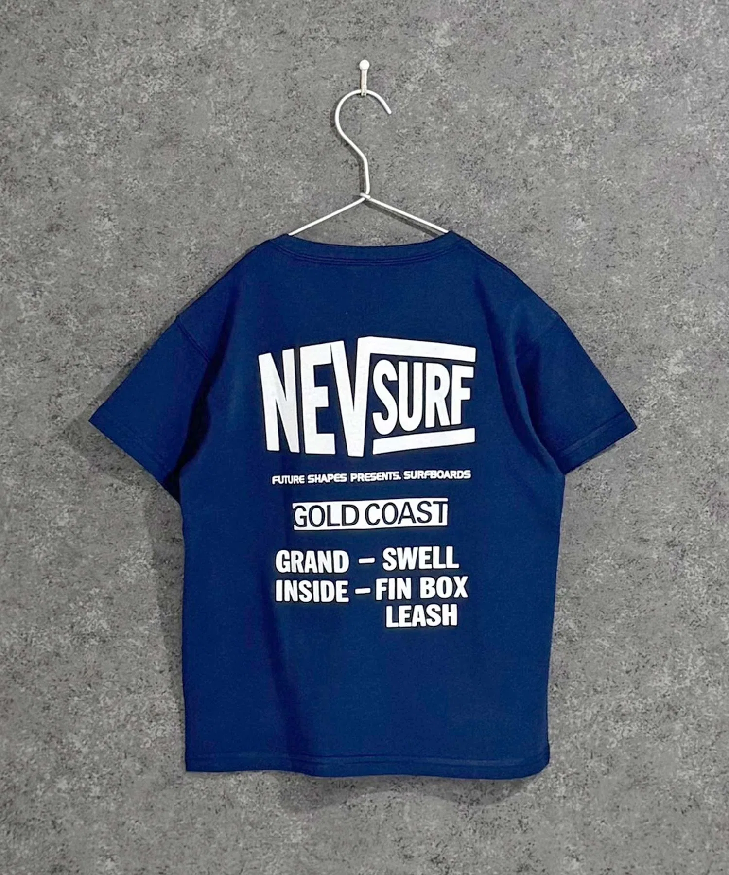 Детская футболка NEVSURF тёмно-синяя
