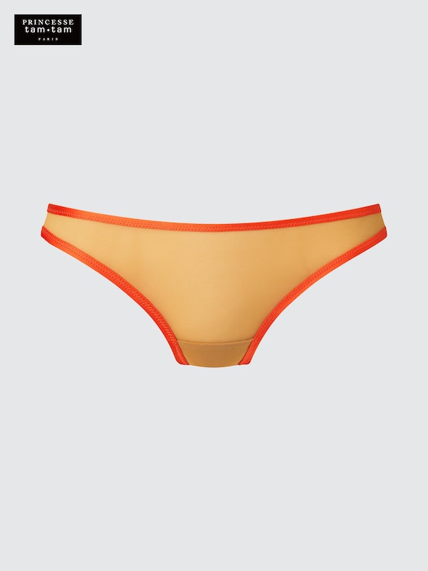 

Трусы из сетки с цветными вставками Uniqlo, 34 brown