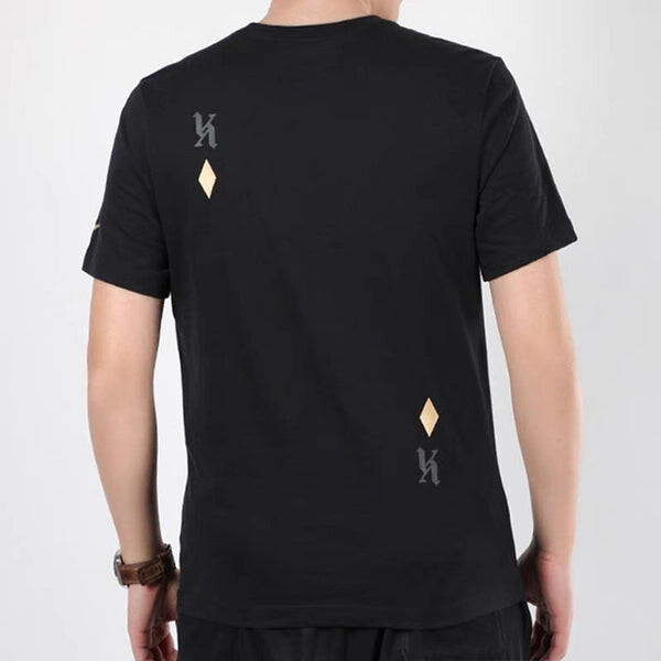 Футболка Nike LeBron James Basketball Sports Printing Round Neck Short Sleeve Black, черный — фото 4