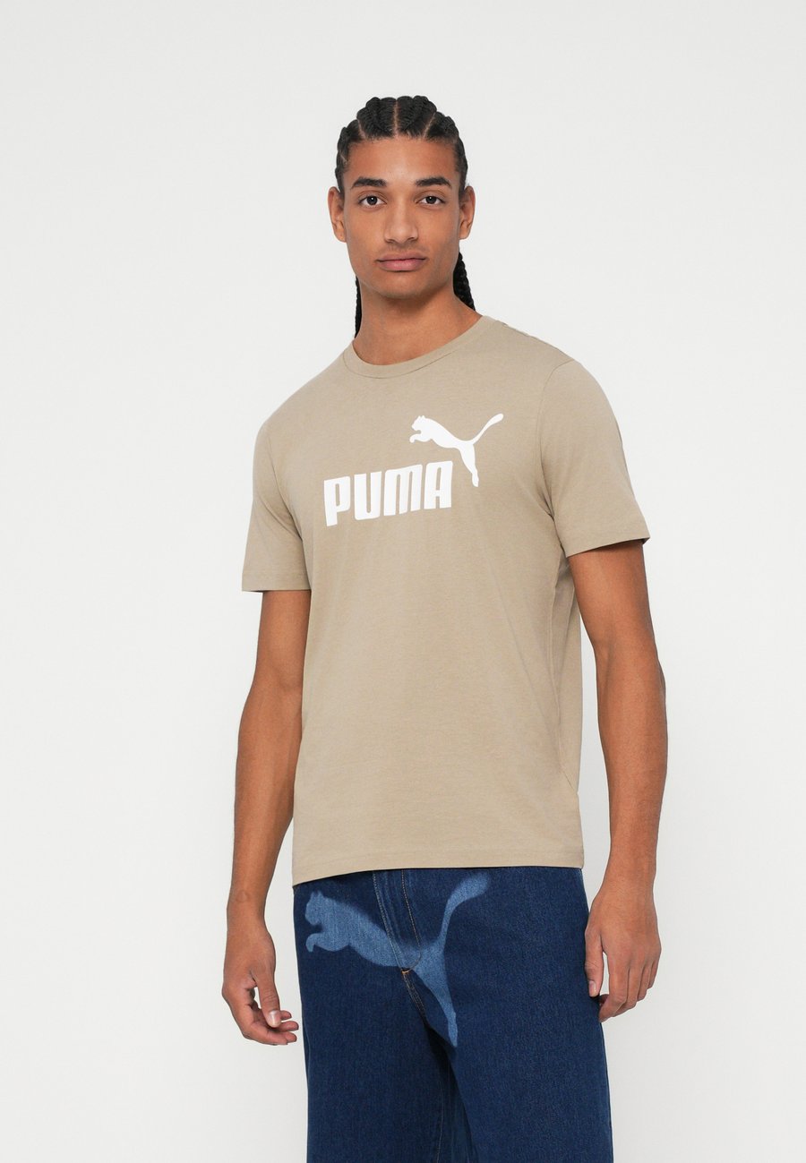

Футболка Puma LOGO TEE, Ice Coffee/Light Brown
