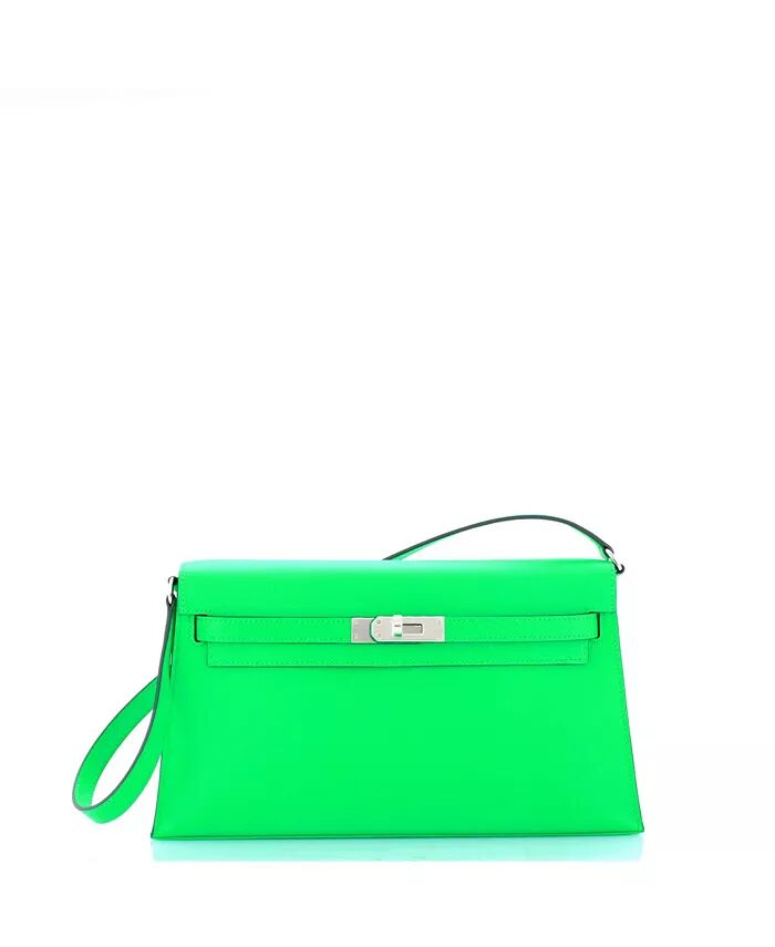 

Сумка через плечо Kelly Elan Madame Pre-Owned HERMÉS, зеленый