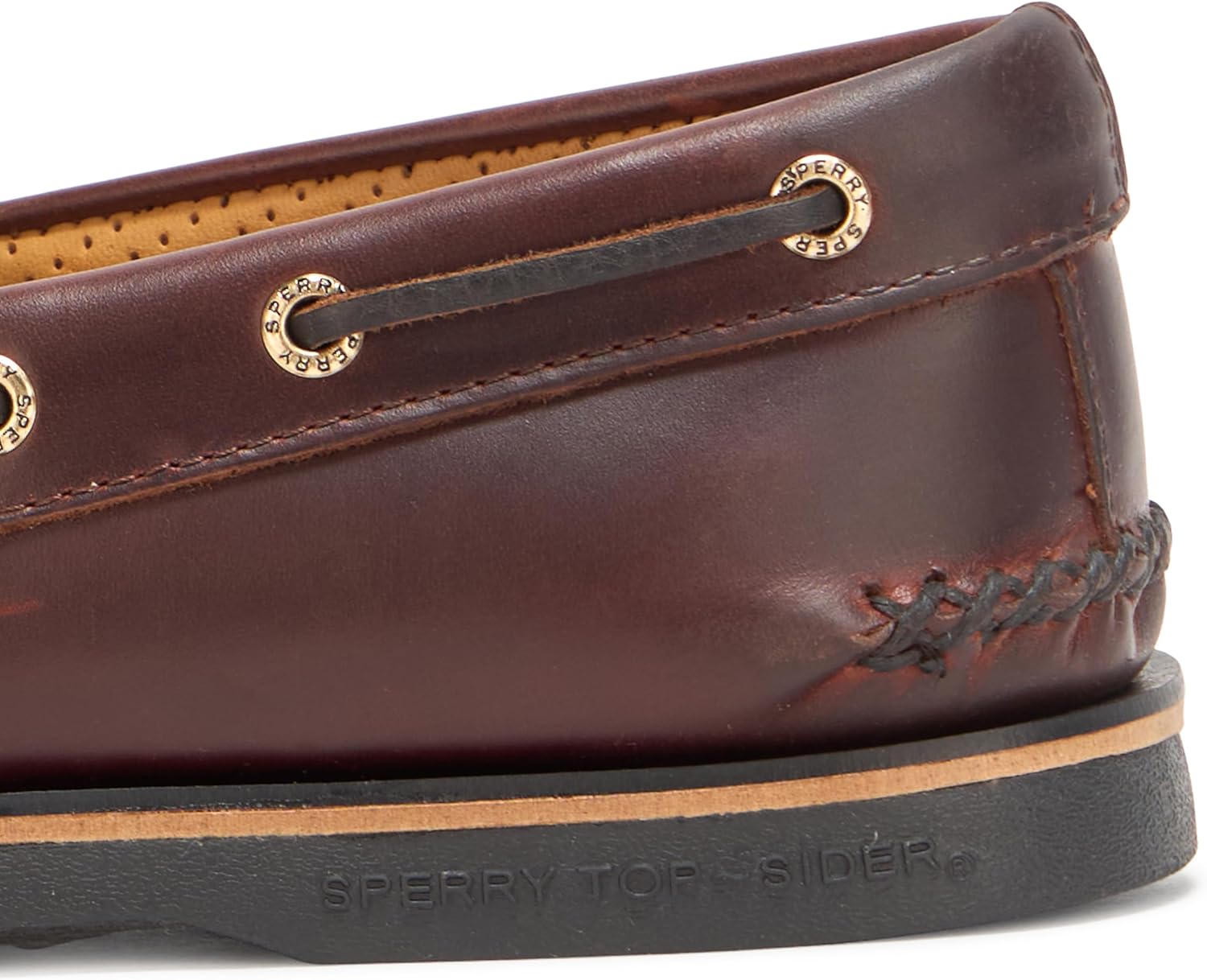 Мужские золотистые аутентичные двухглазые сезонные кроссовки Sperry — фото 4