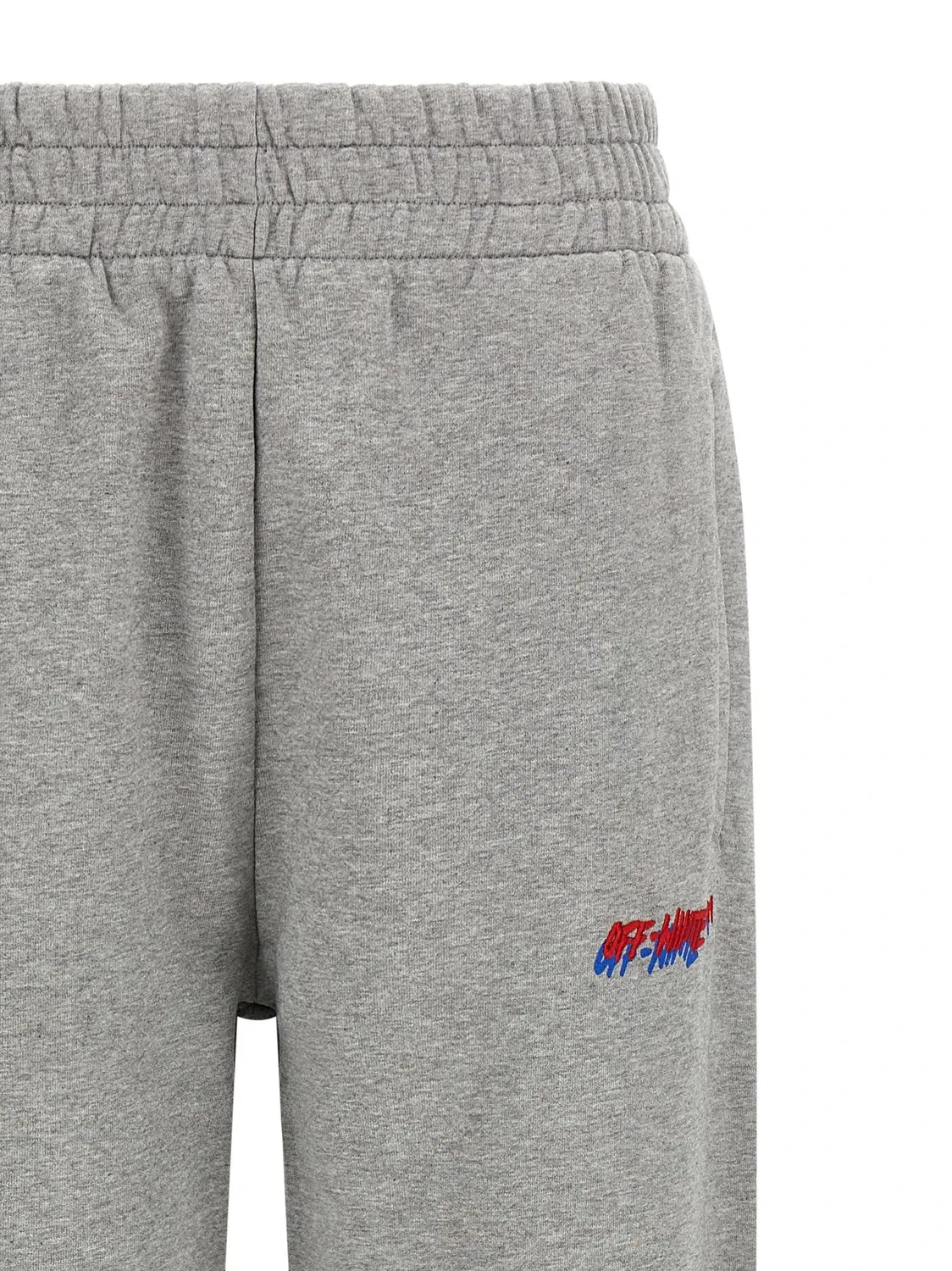 Спортивные штаны с вышитым логотипом OFF-WHITE, серый — фото 3