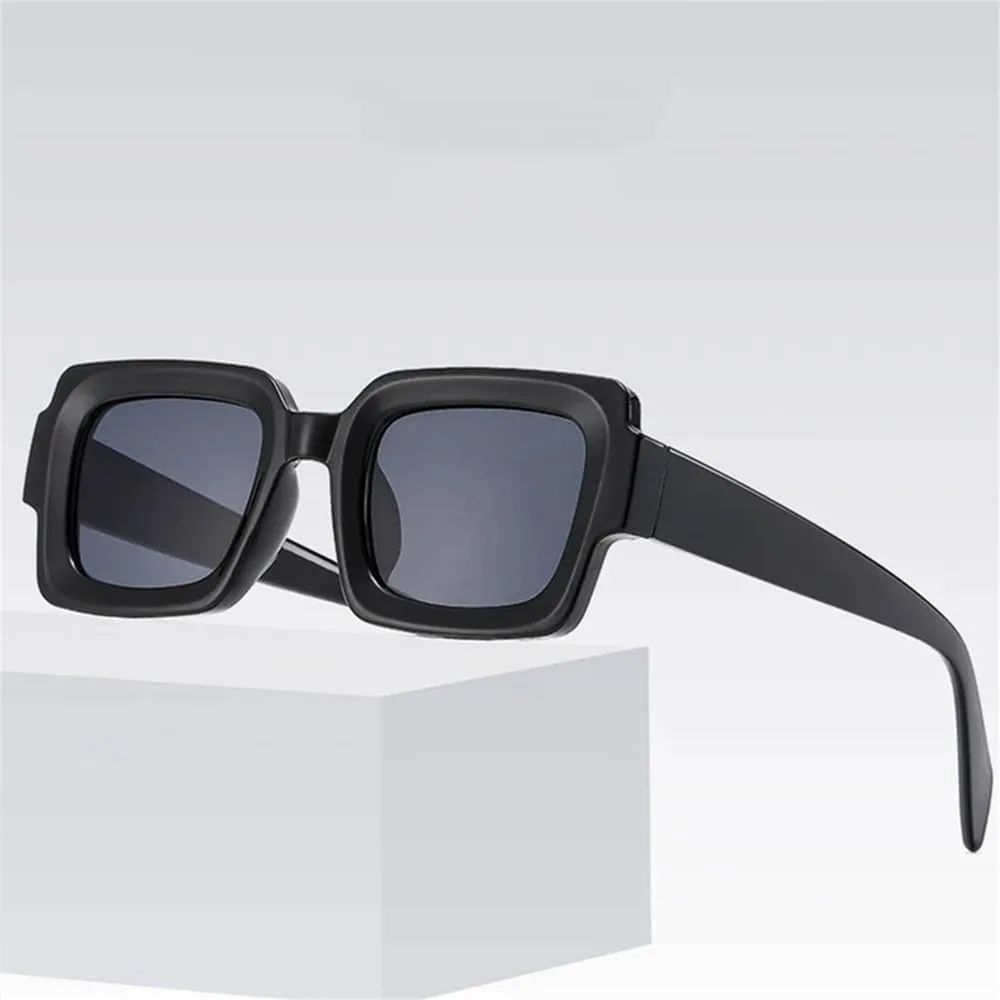 

Квадратные женские солнцезащитные очки с градиентным затемнением и защитой от УФ-излучения UV400, мужские очки с прозрачными линзами DSVIGF, C8-gray Clear