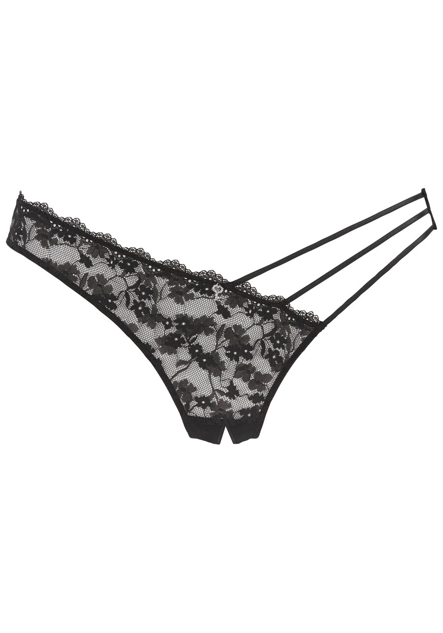 

Стринги PETITE FLEUR GOLD Thong, черный