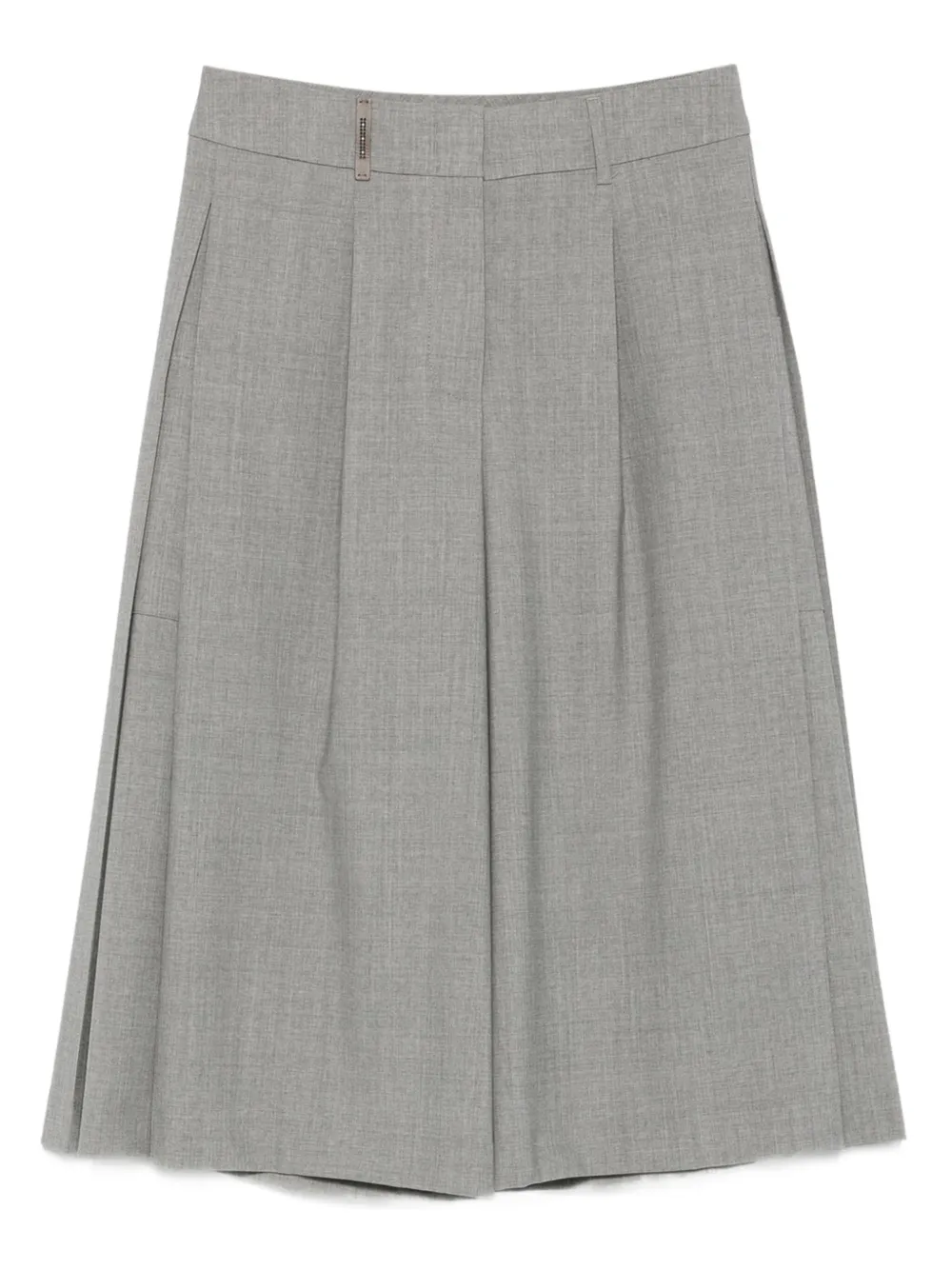 

Шорты со складками Peserico, серый