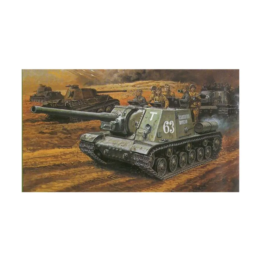

ИСУ-122 против Panzerjager, Dragon Models - '39 to '45 Series - Russia (1:35)