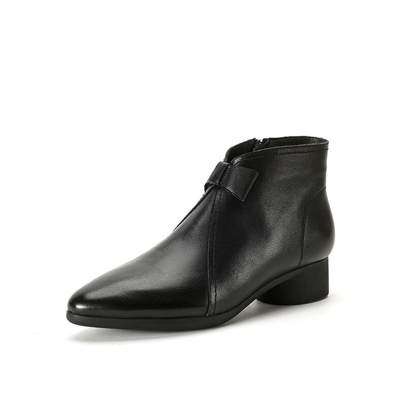

Ботильоны женские Raphael Sona, цвет Black Fleece-lined