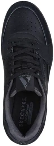 

Skechers Mens Uno Court - Low Post Match, черный