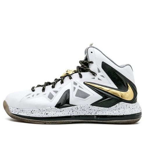 

Кроссовки lebron 10 ps elite Nike, белый