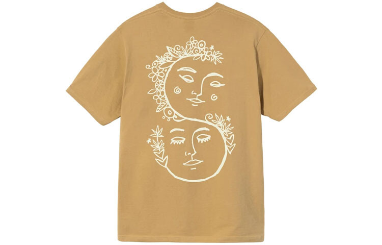 

Футболка унисекс Stussy, светло-желтый