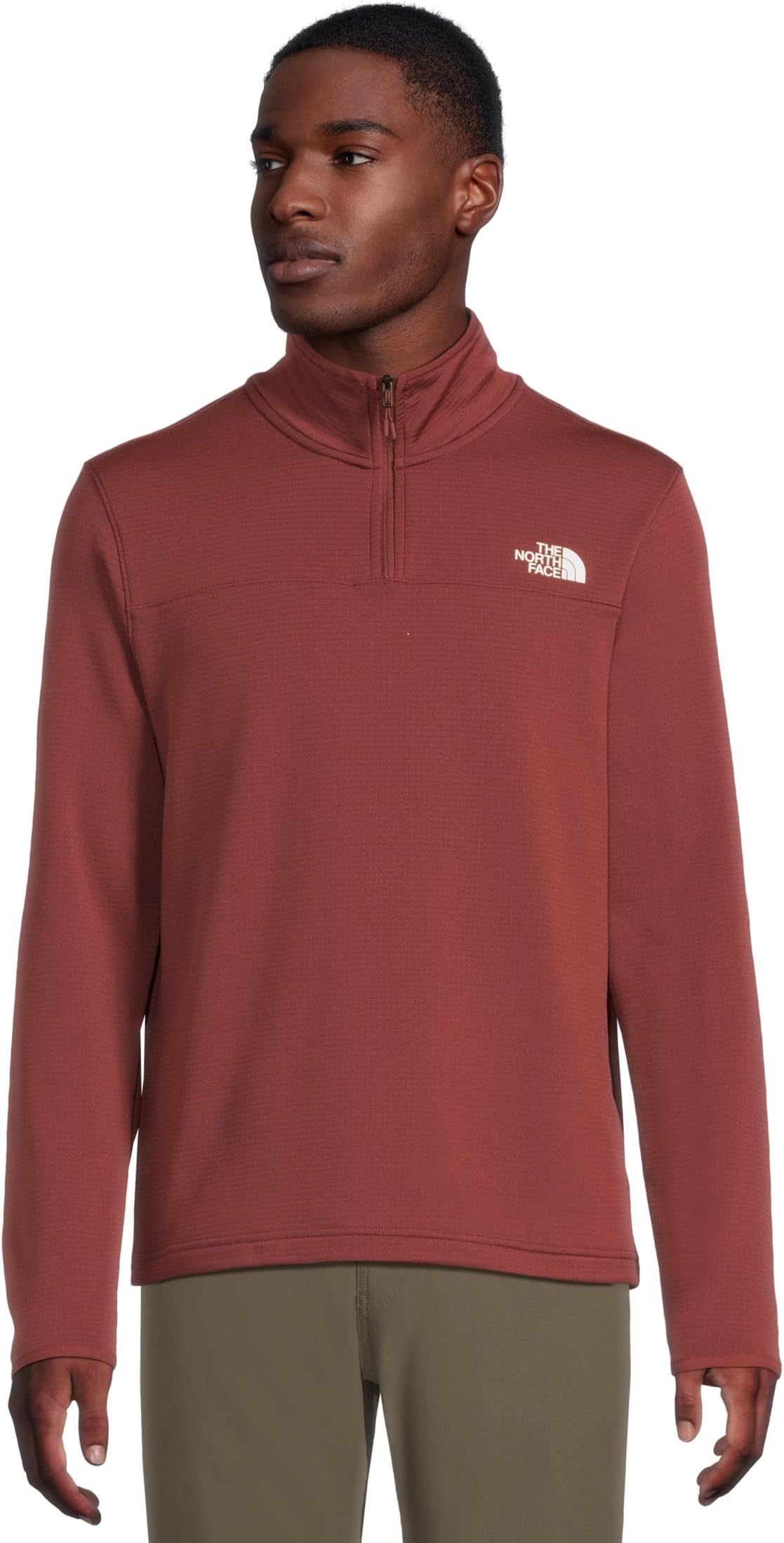 

Толстовка The North Face Cedar Trail Grid Fleece ¼ Zip, цвет Sumac
