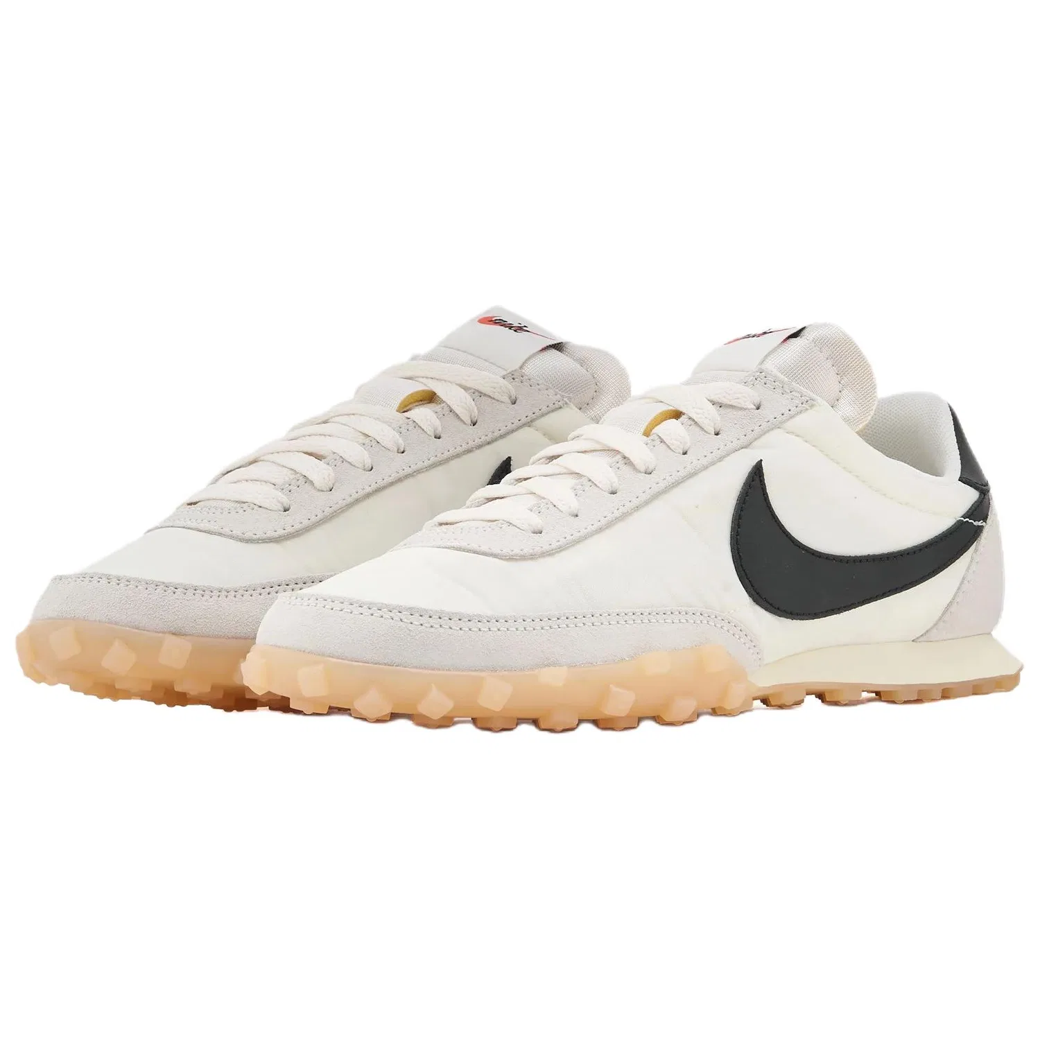 Кроссовки Nike Waffle Racer Support Rebound белые-черные — фото 4