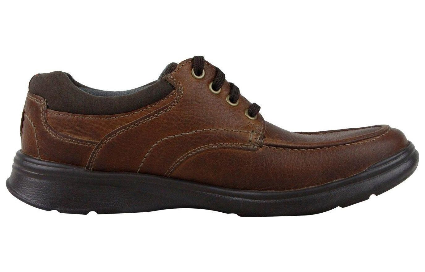 Мужские повседневные мужские низкие коричневые Clarks — фото 2