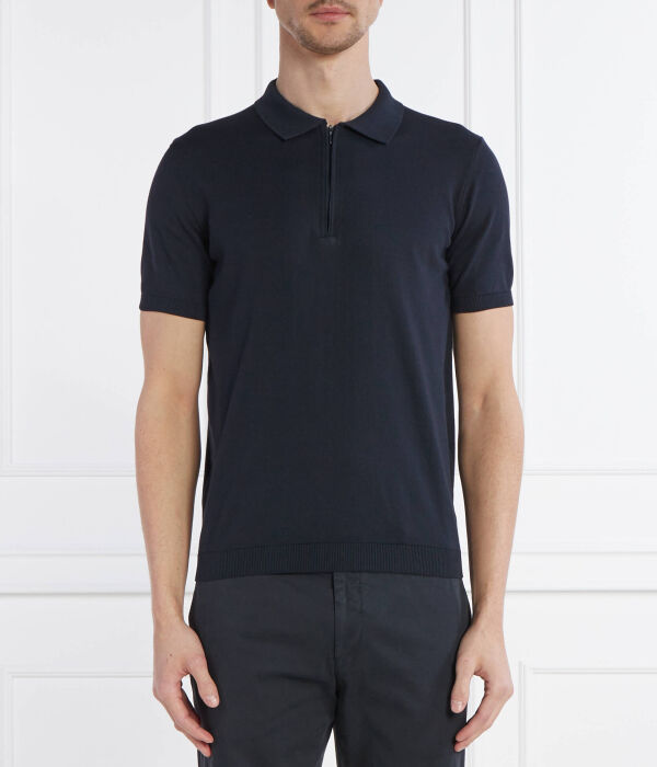 

Рубашка поло отто Slim fit Oscar Jacobson, синий