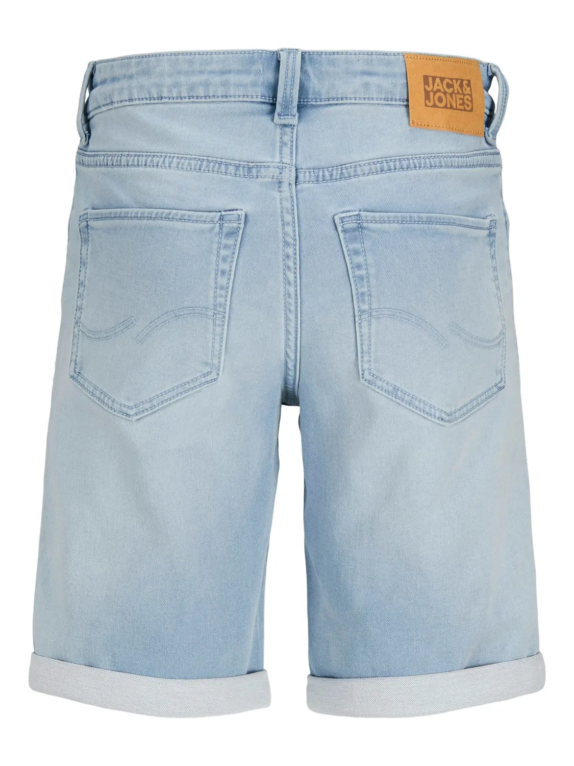 Шорты джинсовые regular fit JACK & JONES Junior, blue denim — фото 2