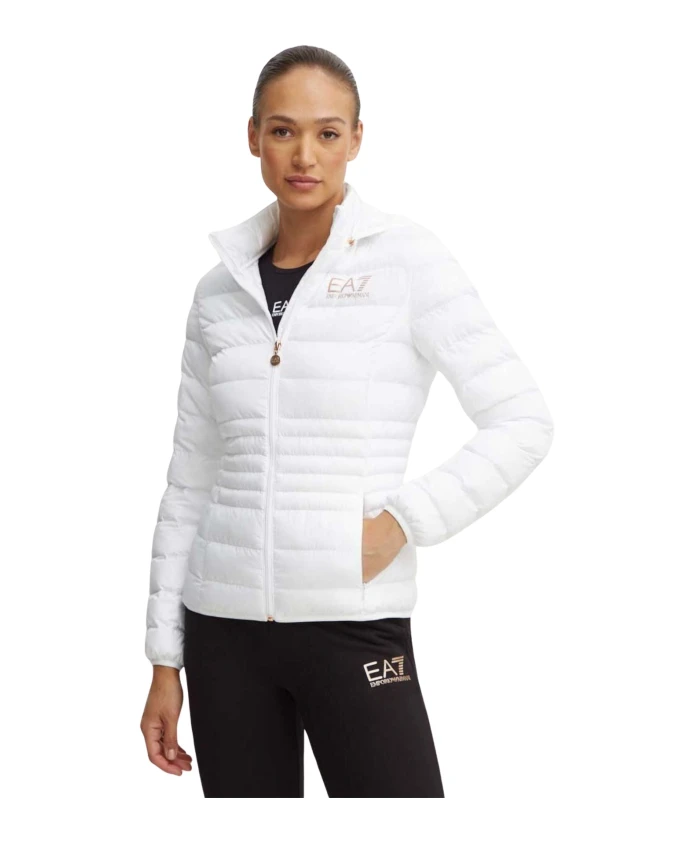 

Легкая стеганая куртка Emporio Armani Ea7, белый