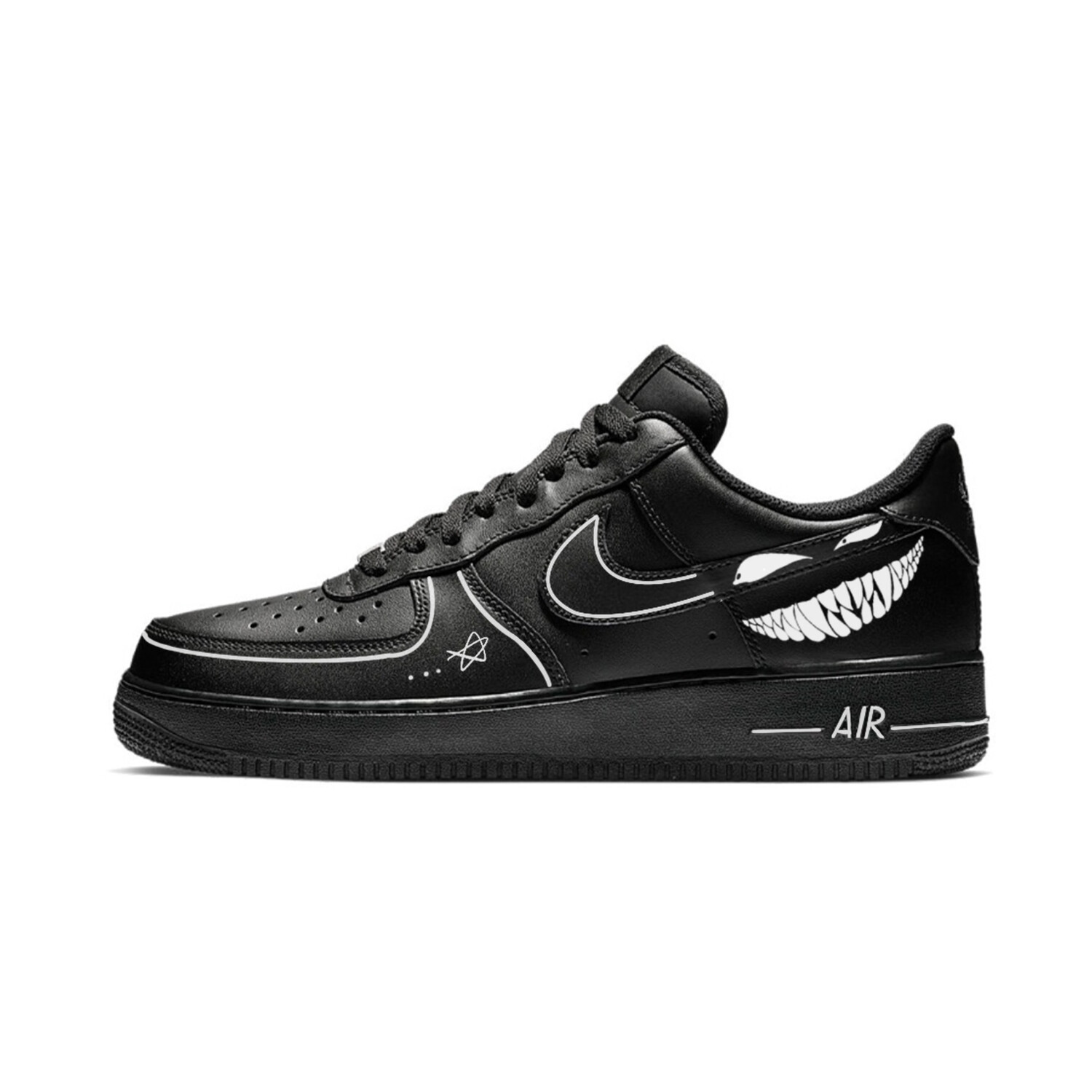 

Кроссовки Air Force 1 для скейтбординга, унисекс, низкие, черный/белый Nike