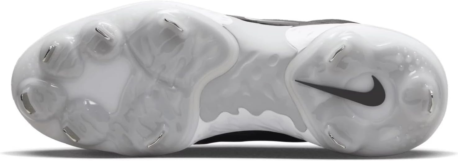 Бейсбольные бутсы Nike Men's Alpha Huarache Elite 4, белый/черный — фото 2
