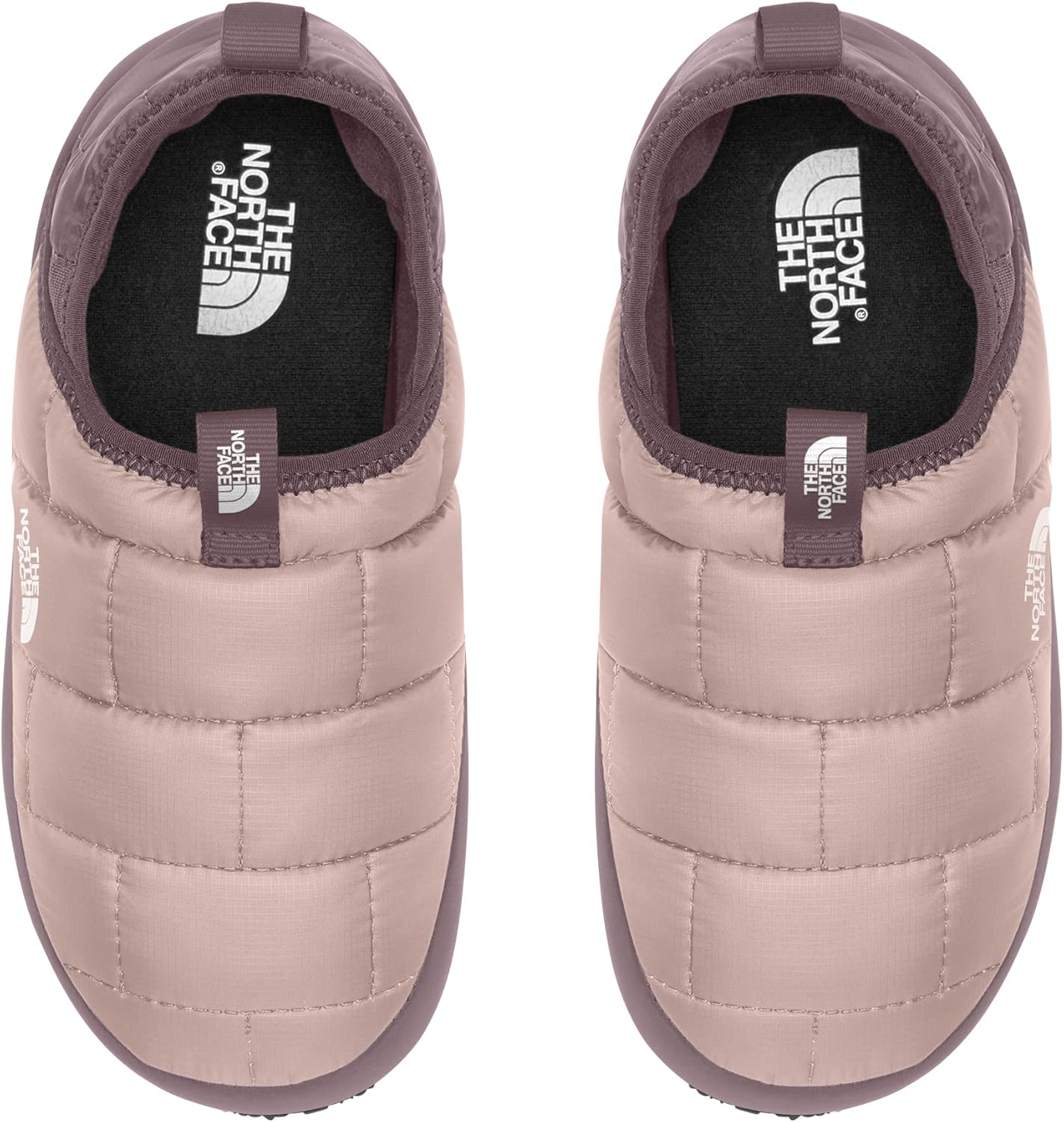 Детские утепленные кроссовки North Face Thermoball Insulated Traction Mule II The North Face, розовый/бежевый — фото 2