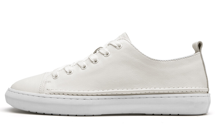 

Кеды мужские, обувь для скейтбординга низкая белый Leaveland