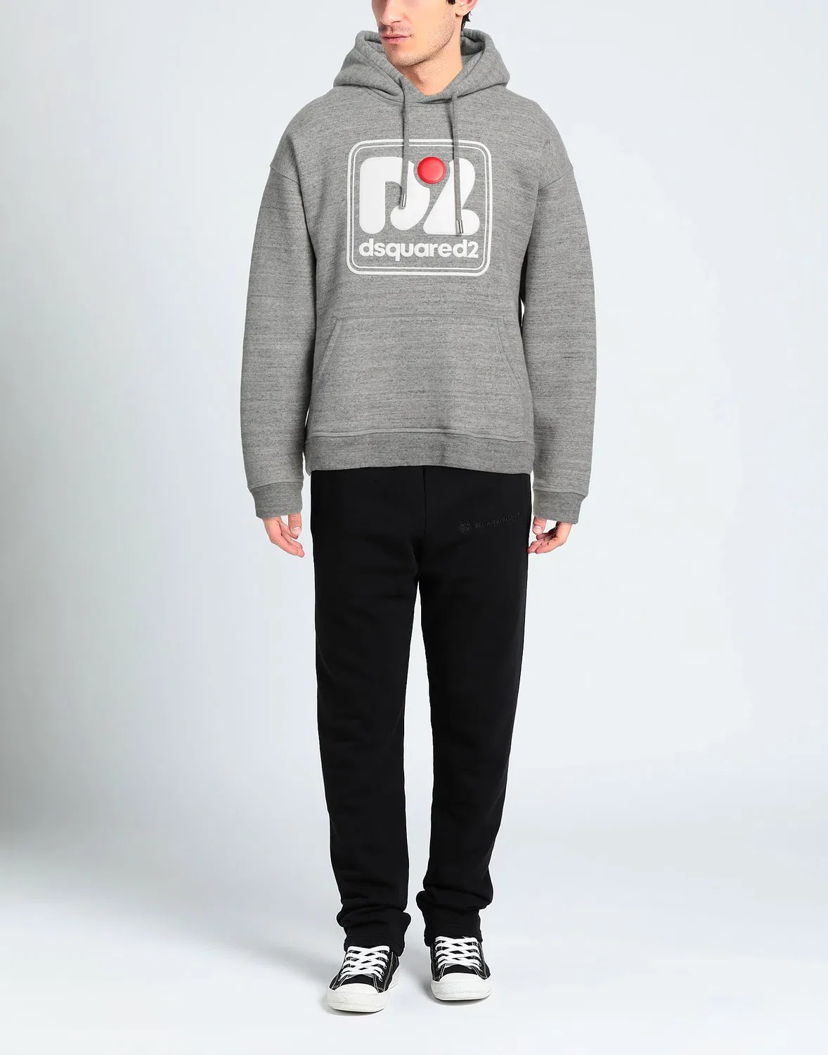 Свитшот серый DSQUARED2 — фото 2