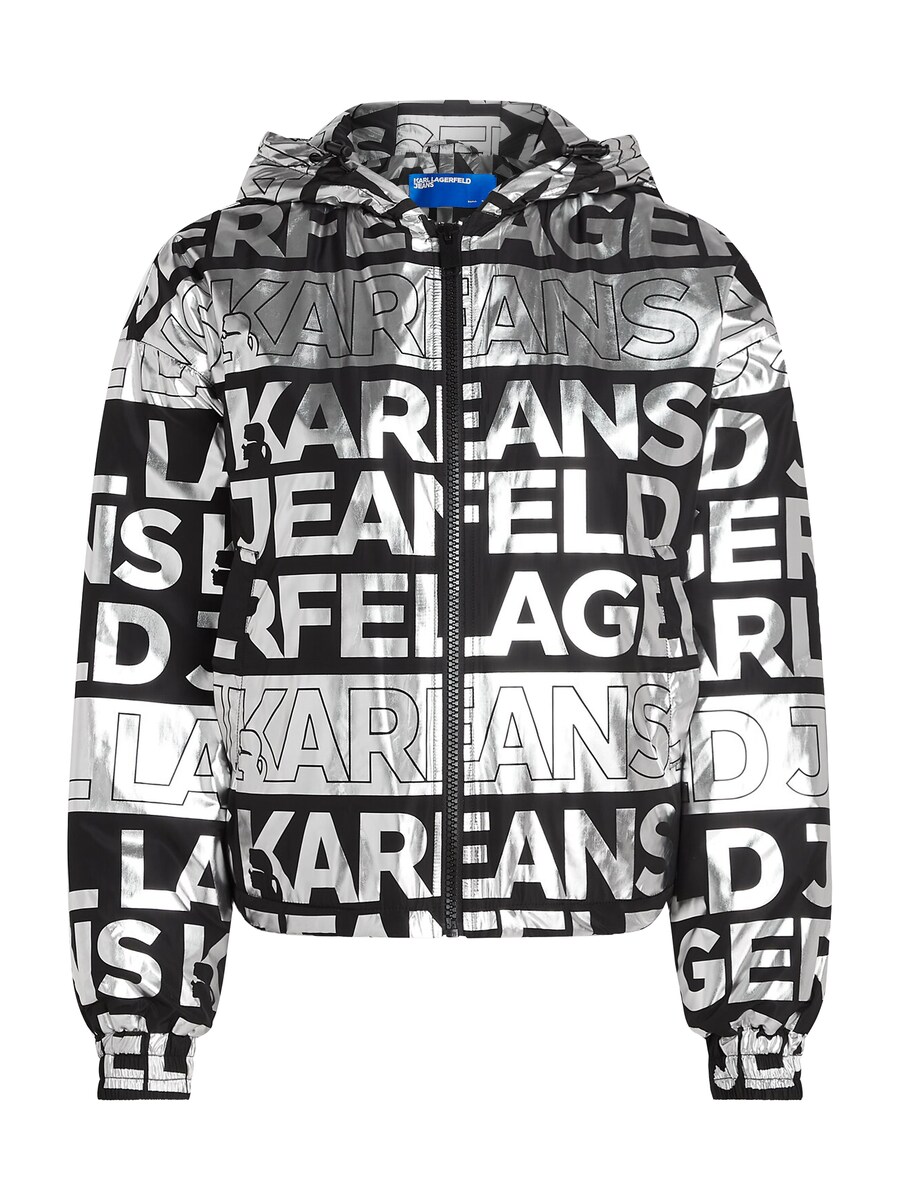 

Всесезонная куртка KARL LAGERFELD JEANS Between-Season Jacket, серебряный