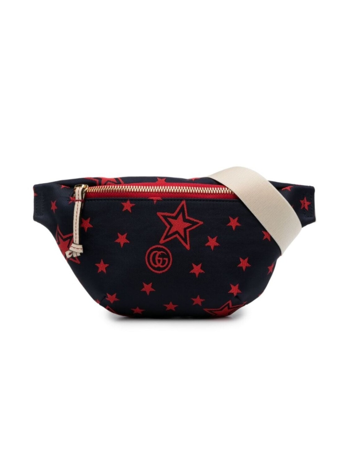 

Gucci Kids поясная сумка с принтом, синий