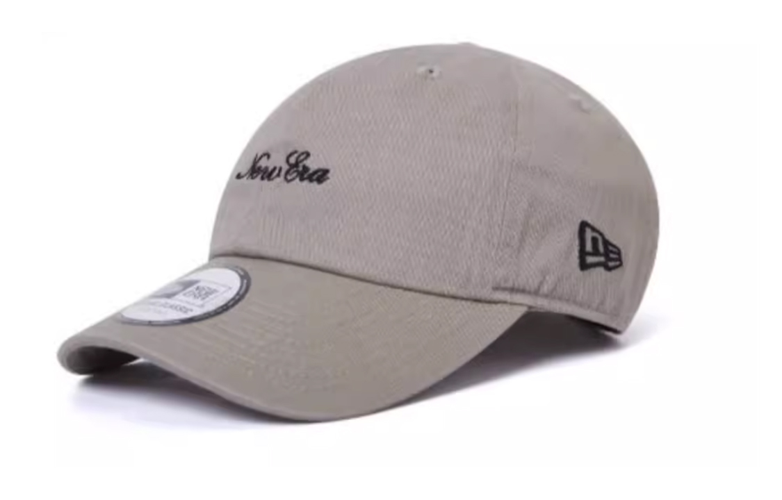 

New Era Хлопковая бейсболка унисекс серая, Gray