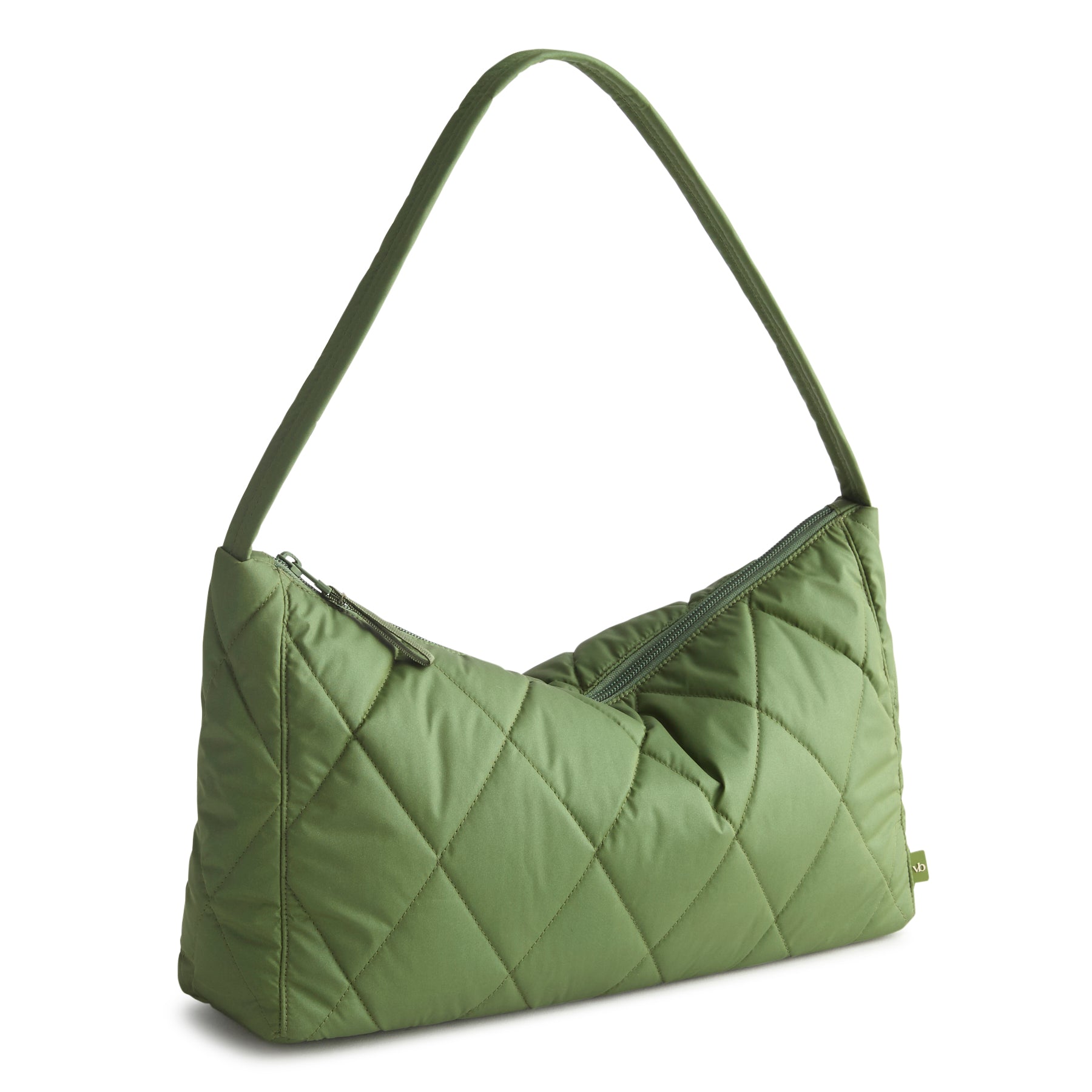 

Ультралегкая сумка-мешок через плечо Outlet Vera Bradley, зеленый