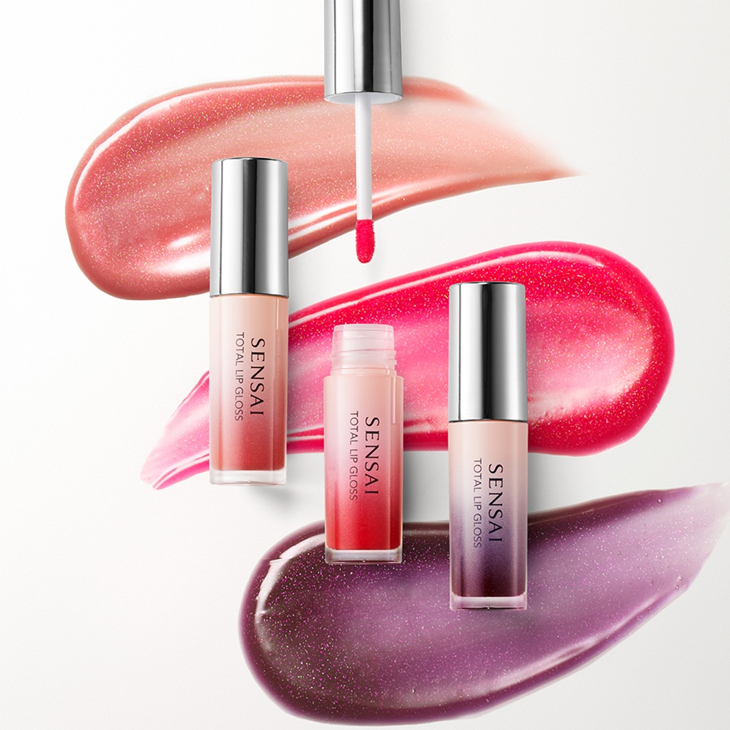 Блеск для губ total lip gloss in colours Sensai, 01 akatsuki black, объем 4.5 мл — фото 3