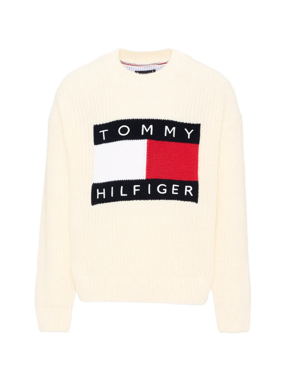 

Вязаное изделие с логотипом Tommy Hilfiger Junior, бежевый