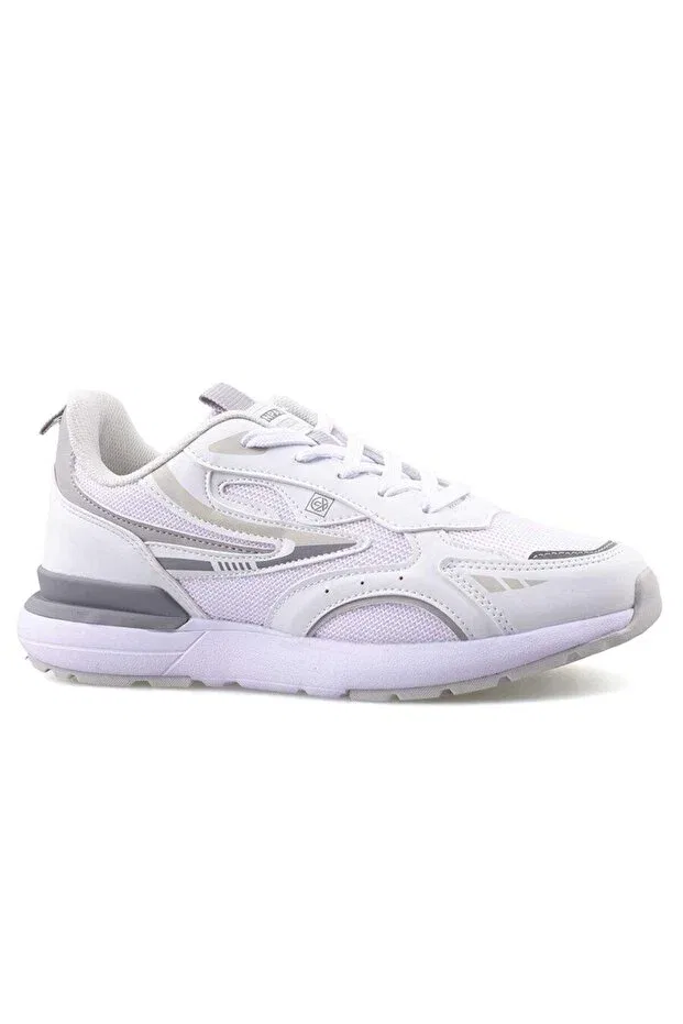 Детские спортивные кроссовки на шнуровке Conpax 5979 Papuçcity, White — фото 2