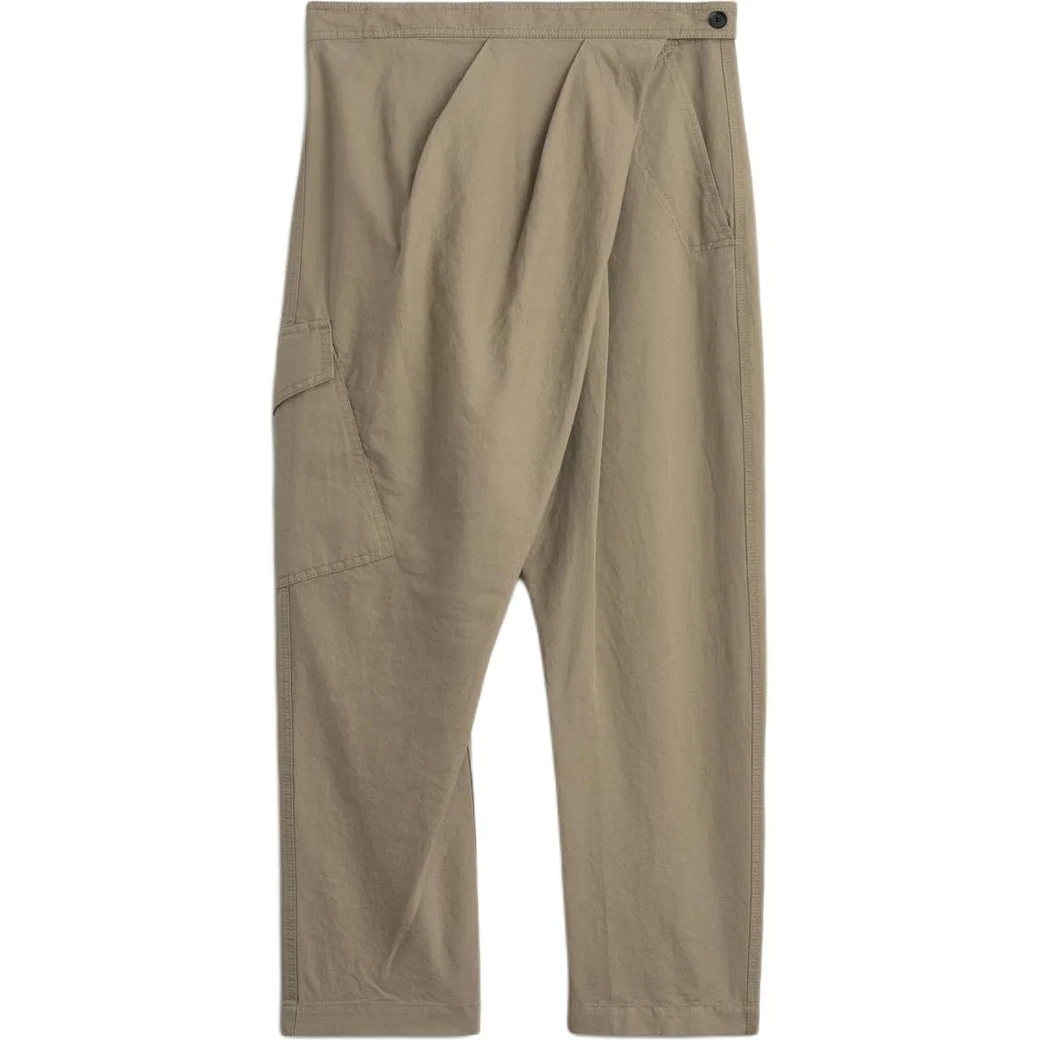 Женские брюки повседневные прямого кроя Light Beige Yellow/Khaki ZARA, Light Beige Yellow/Khaki