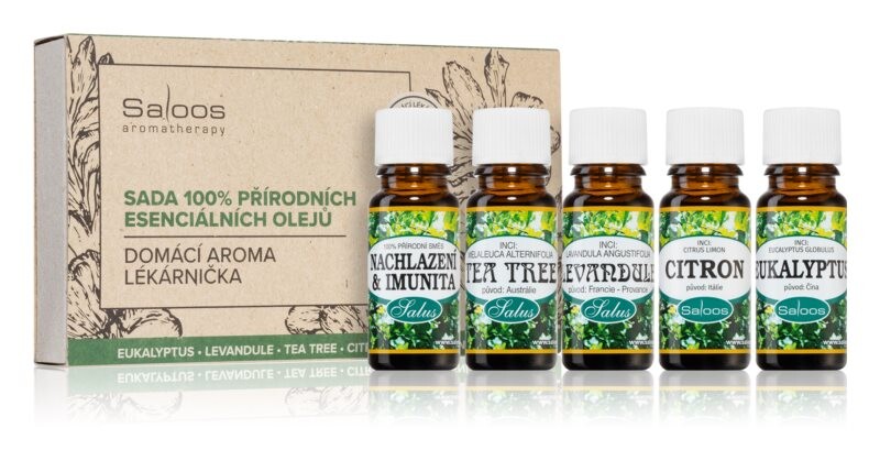 

Набор Saloos Aromatherapy Home Aroma Aid Kit, 10 мл, Серый, Набор Saloos Aromatherapy Home Aroma Aid Kit, 10 мл