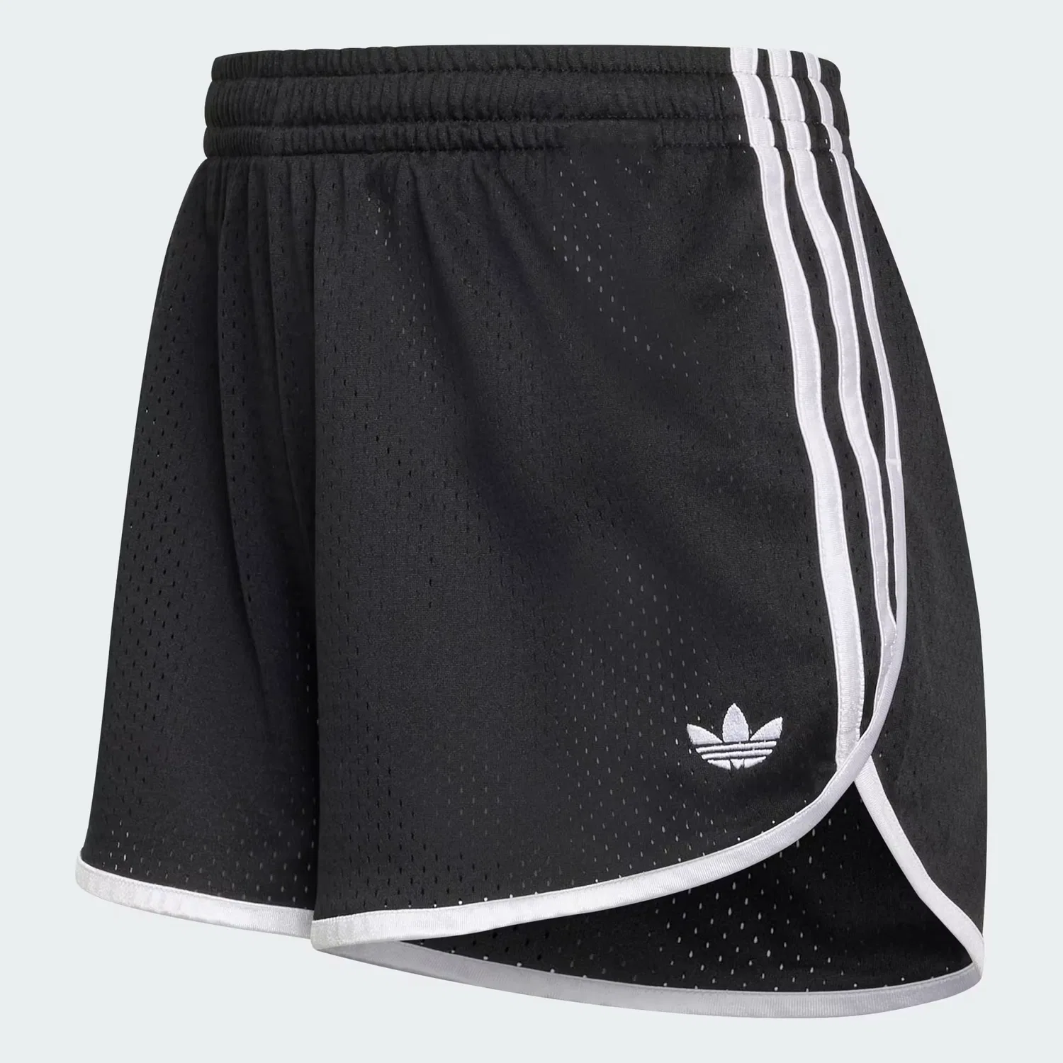 Женские сетчатые шорты 3S Mesh Sprinter Adidas Originals, черный/белый — фото 4