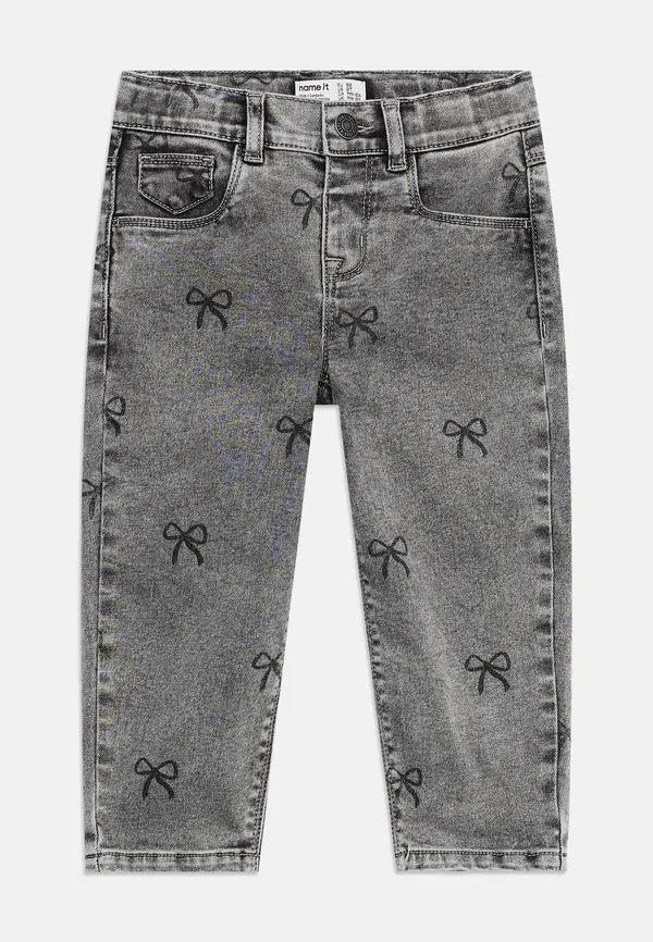 Джинсы с принтом 3555-on noos, Name It, Light Grey Denim, светло-серый — фото 3
