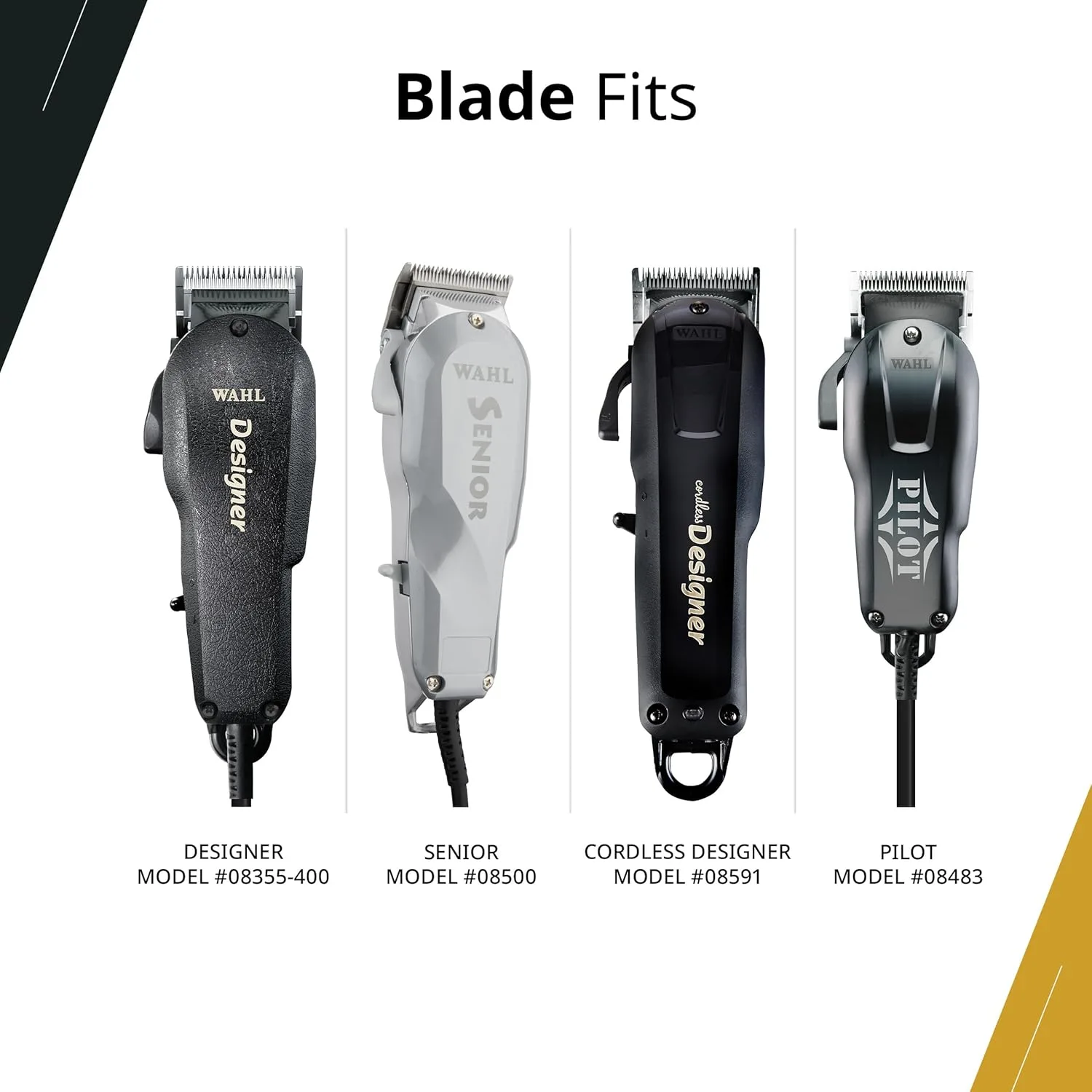 Wahl Professional 3-Hole Standard Clipper Blade, 1mm-3mm, Adjusto-Lock Replacement для Designer, Senior, Pilot, Nugget, Sterling 1 Plus и Sterling 4 — фото 4