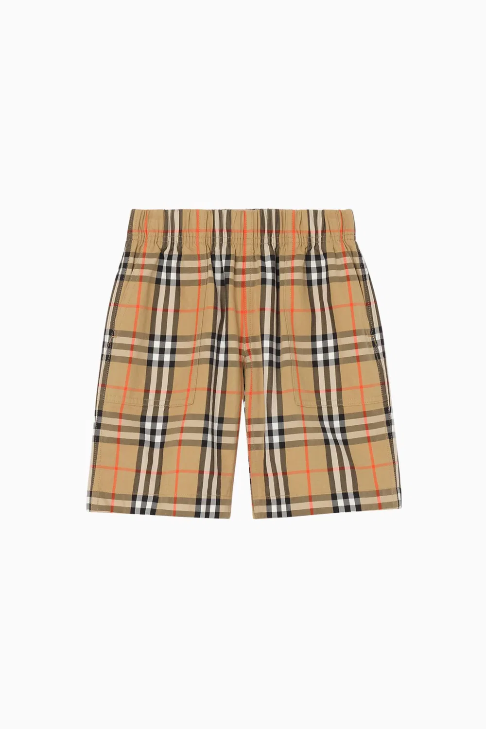 Шорты хлопковые Check Trent Burberry
