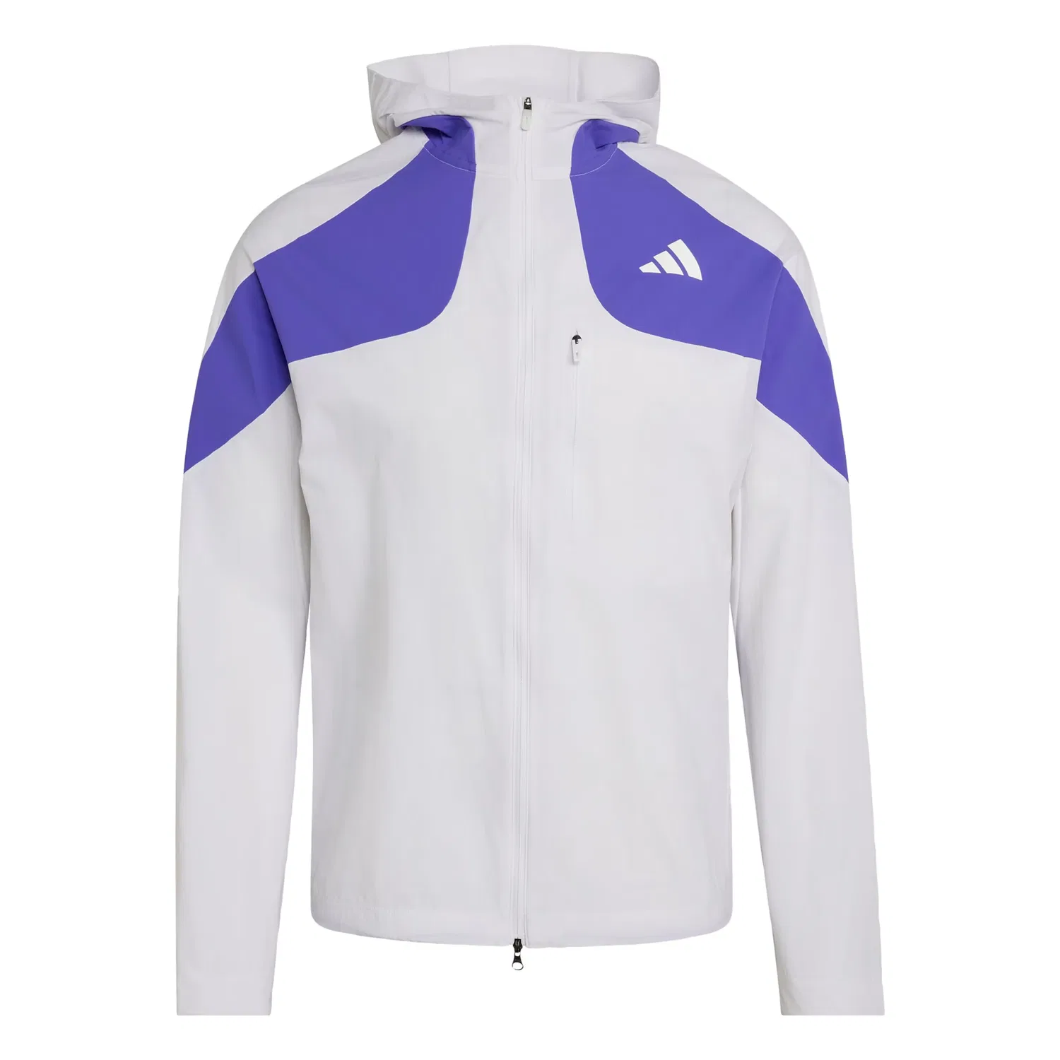 Тренировочная куртка Adidas Performance Adizero белого цвета
