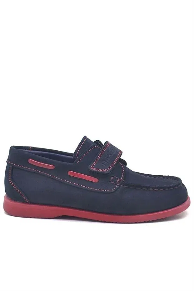 Детские кеды для мальчиков на шнуровке Rakerplus, Navy Blue — фото 4