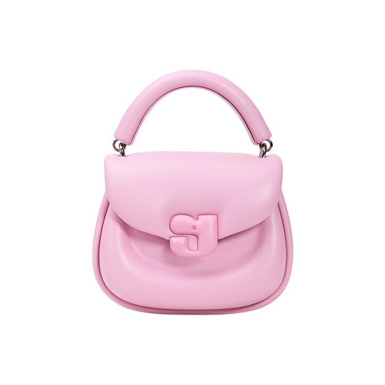 

KUNOGIGI Сумка-седло из коровьей кожи серии Pig Pack, Princess Pink