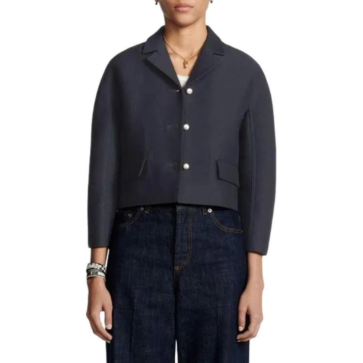 Женская куртка Marine Blue DIOR, Marine Blue — фото 4
