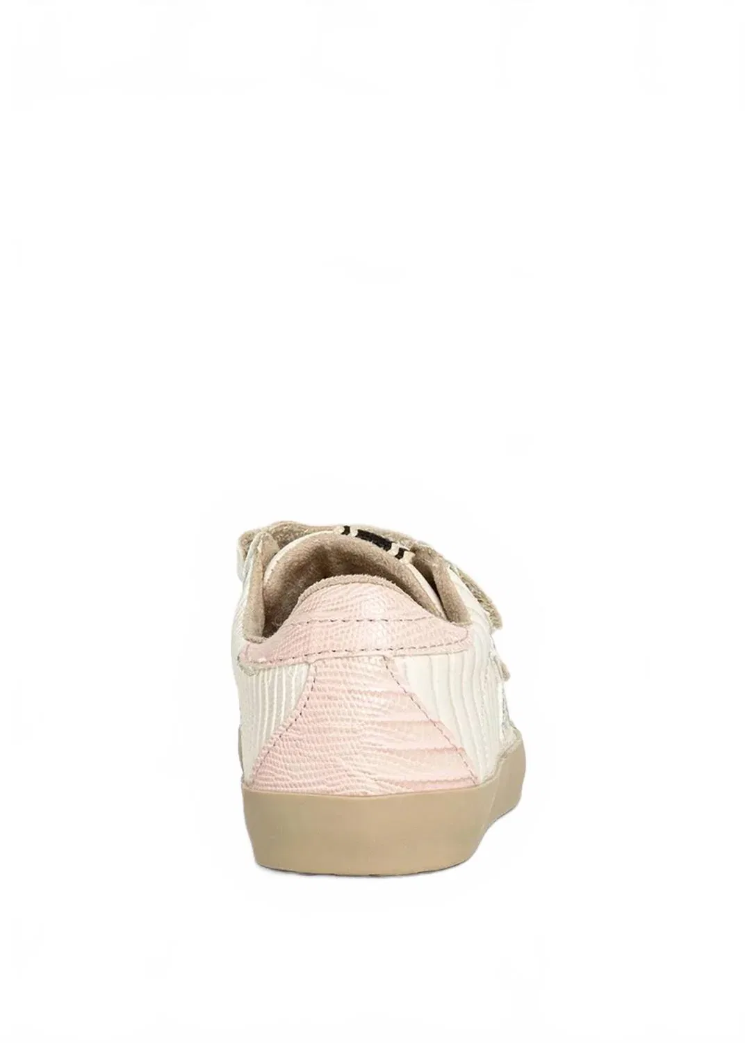 Детские кроссовки на липучках с звездой Sunny Mini Sneaker SHU SHOP, Bone Lizard — фото 3