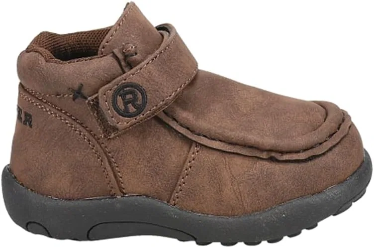 Детские мокасины для мальчиков Roper Kids Moc ROPER, Brown Faux Leather