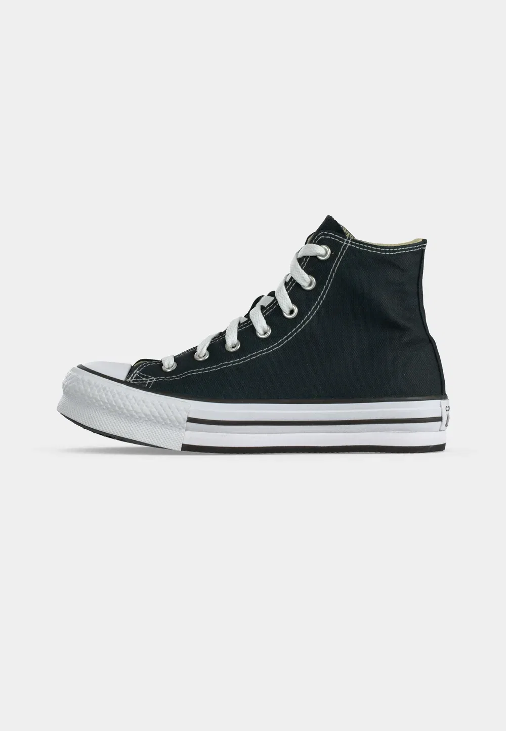 Кроссовки Chuck Taylor All Star Lift Platform унисекс - высокие кроссовки Converse, Black/White — фото 2