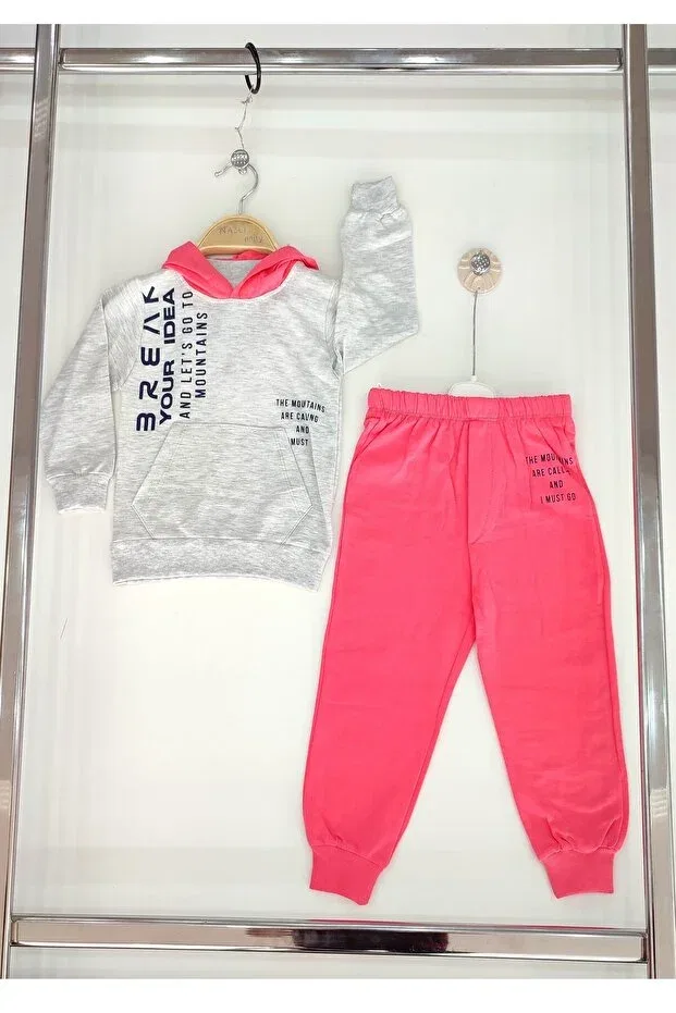 Детский спортивный костюм с капюшоном Dubi Baby, Pink
