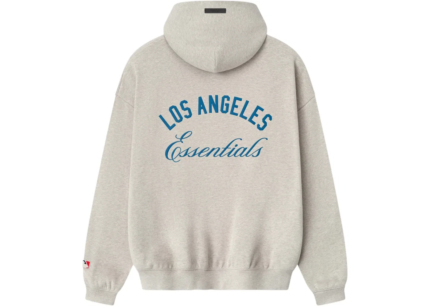 Мужской худи с длинным рукавом Fear of God Essentials Dodgers Sport Hoodie, Heather Stone — фото 2